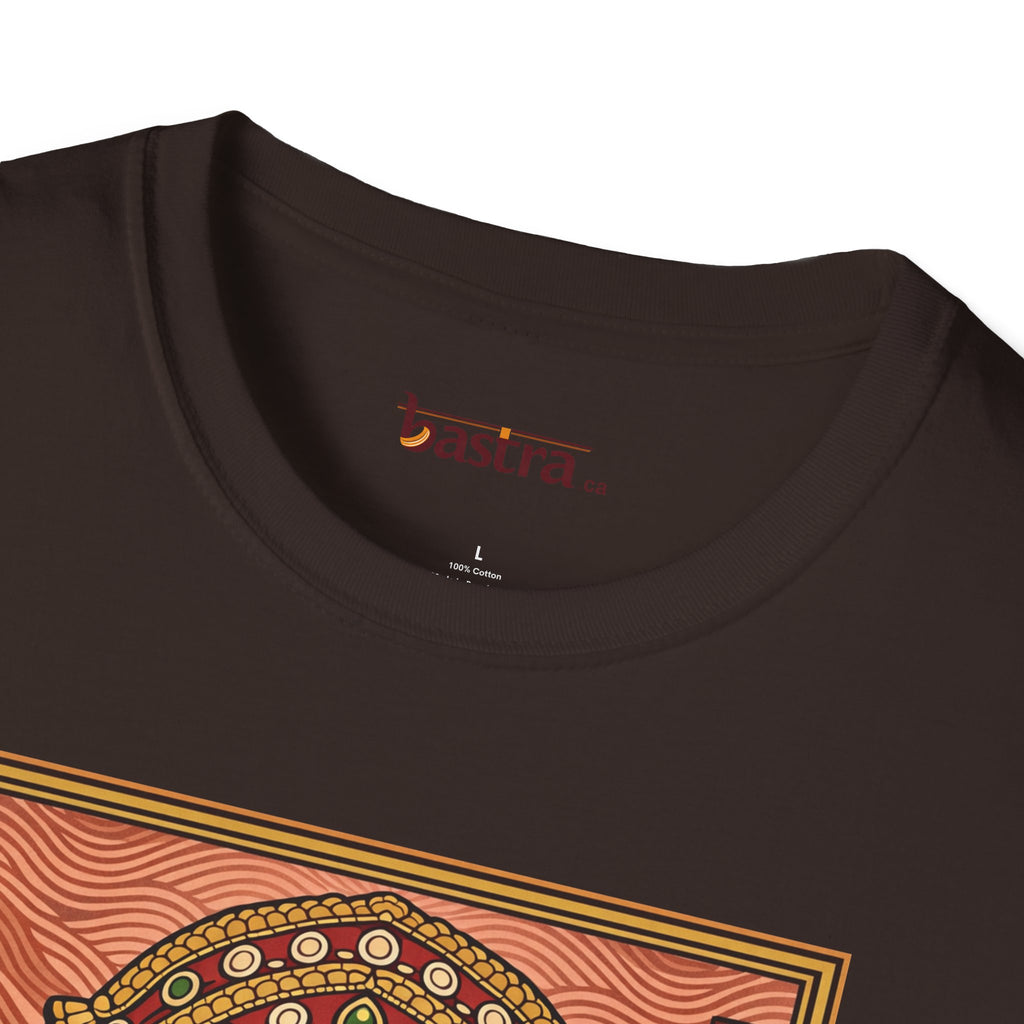 Kumari Divine Graphic T-Shirt — Hindu Goddess Kumari Illustration Tee